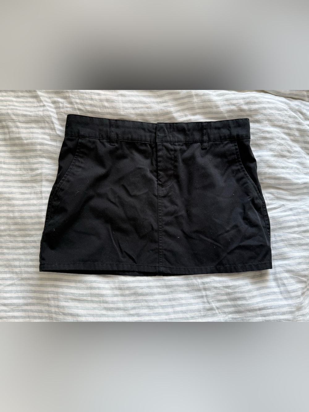 Volcom Black Mini Skirt